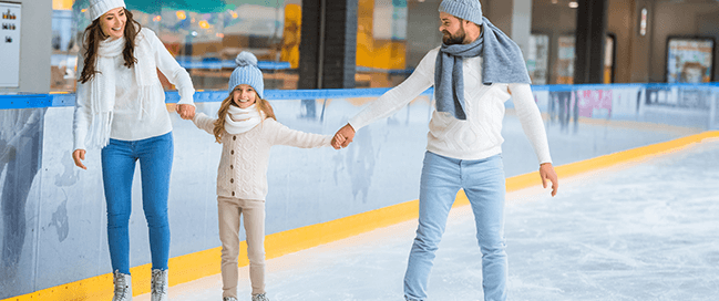 Dubai Mall Ice Rink indoor places 