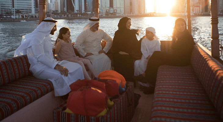 A Private Boat Tour In Sharjah Khalid Lagoon