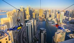Zipline Experience at Xline Dubai Marina