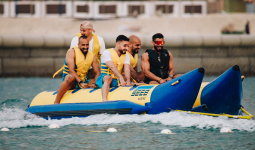 Banana Boat Ride at Water Garden City for Group