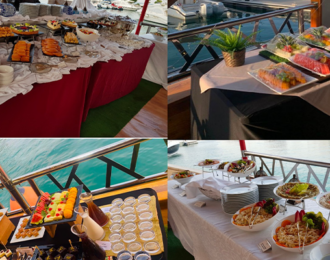 Private Trip for Launch or Dinner for one hour and a half with a View of The West Bay