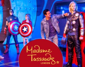 Ticket to Madame Tussauds London + Marvel 4D Experience