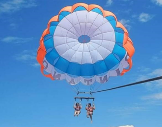 Day of Water Activities (Parasailing-Banana Boat-Roulette Doughnut) at Tanjung Benoa