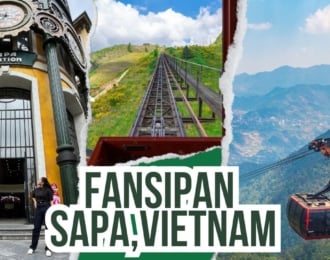 أسطورة فانسيبان صن وورلد: تذكرة ركوب تلفريك فانسيبان ومونوريل موونغ هوا