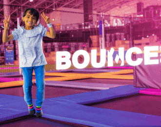 تذكرة دخول إلى باونس لمدة ساعة بسعر 95 بدلًا من 105 ريال قطري